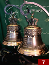 Two bells made for Media Corporation Company (25cm x 24,5cm)